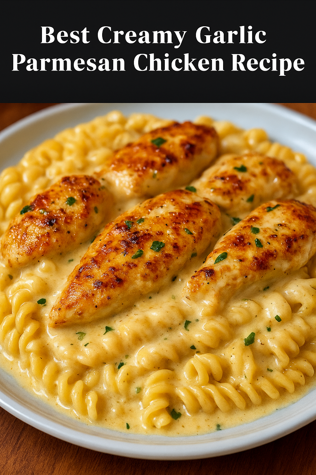 Best Creamy Garlic Parmesan Chicken Recipe
